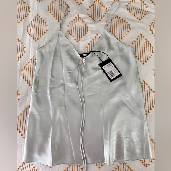PAIGE - Arina Cami - Ice Flow Silk (NWT) - Picture 7 of 7